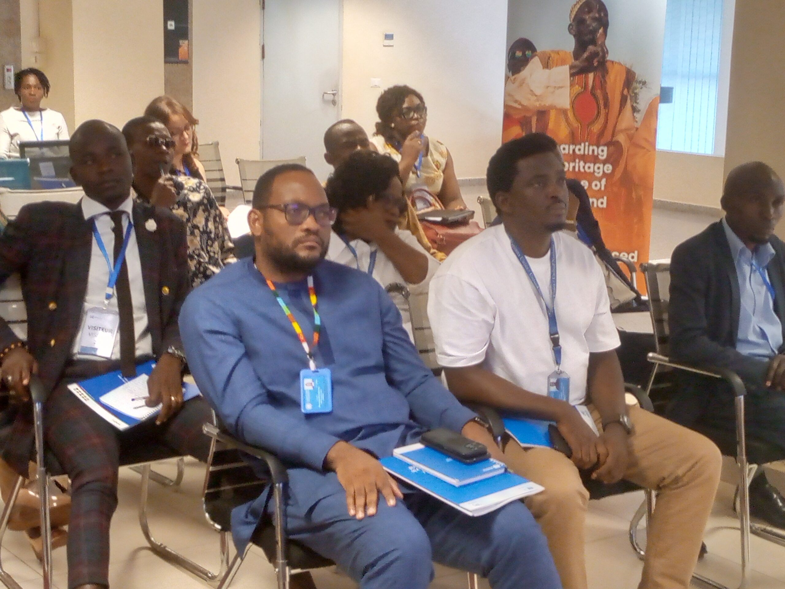 Cross section of UNESCO & MINAC officials at the event